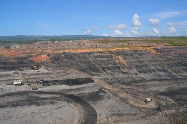 July 2018 Solar power generation system at a mining site in Columbia