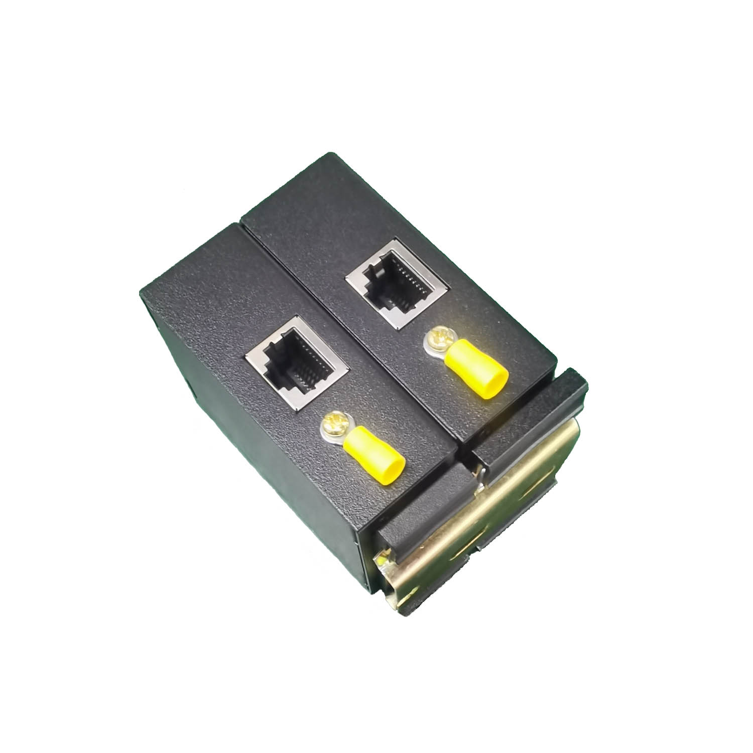 钣金烤漆轨道式万兆网络浪涌保护器